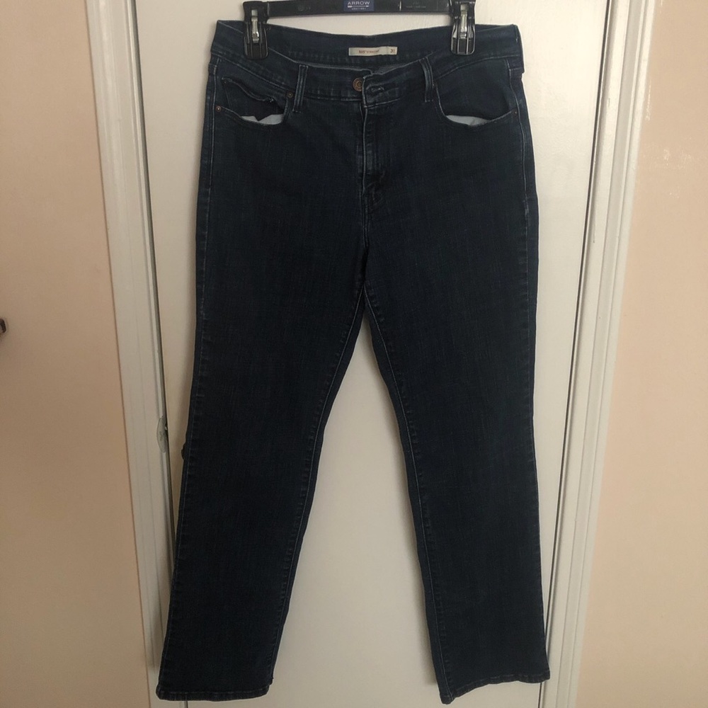 Vintage Levi’s 505 Straight Dark Wash Jeans